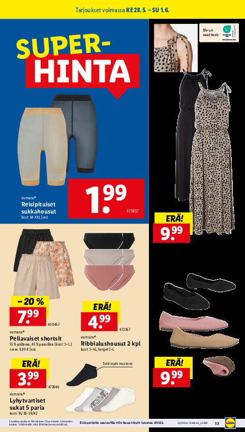 Lidl Koko Suomen tarjoukset sivu 13